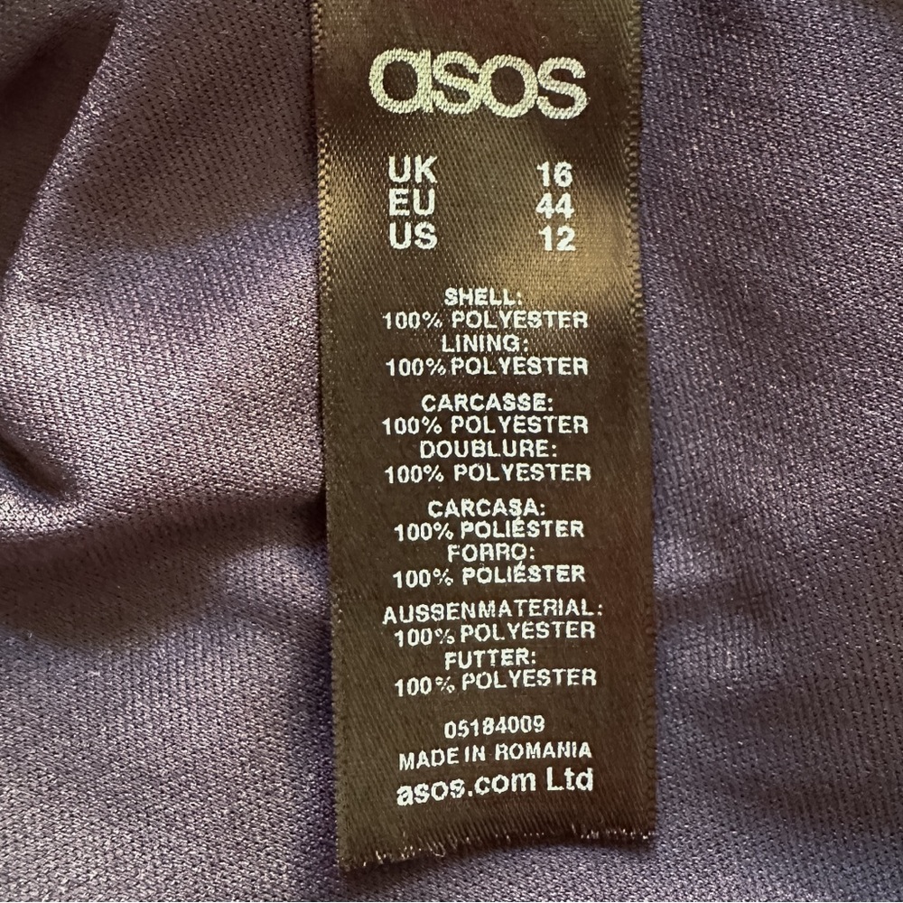 Asos•Sleeveless Floral Evening Party Midi Dress - Picture 10 of 12